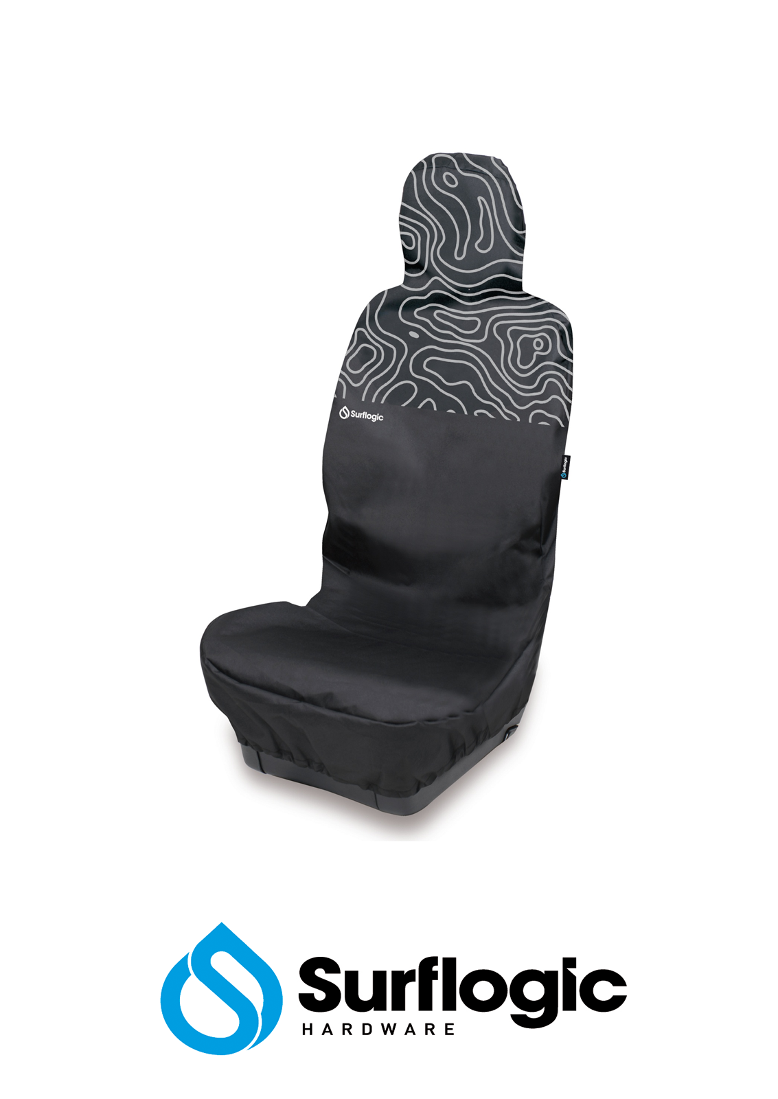 Car Single Seat Cover Isobars